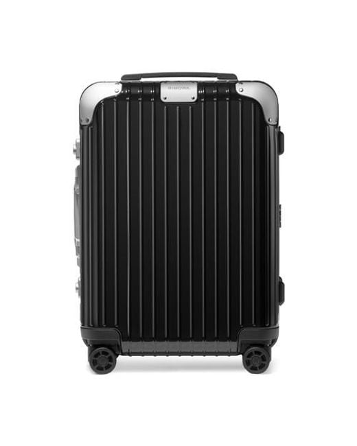 Rimowa Black Hybrid Cabin S luggage for men