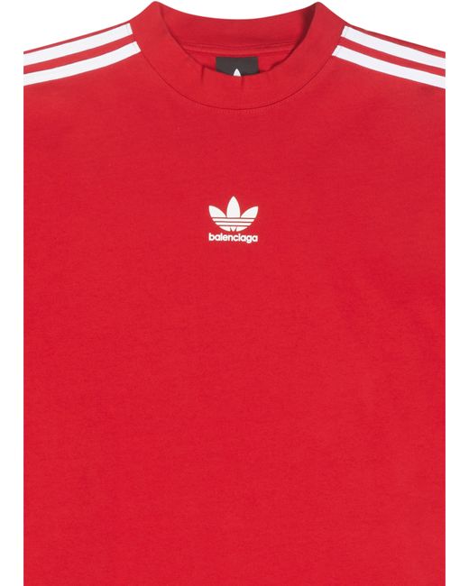 / Adidas - T-Shirt Oversize Balenciaga pour homme en coloris Red
