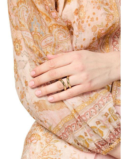 LIE STUDIO Metallic Ring Alma