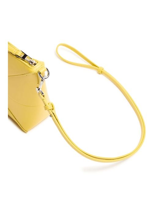 Loewe Yellow Puzzle Fold Pouch