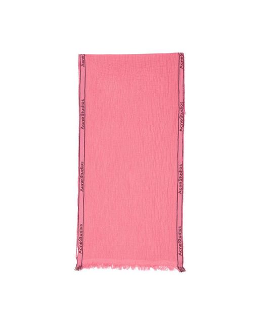 Acne Pink Scarf