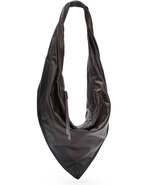 Lemaire Black Scarf Small Bag
