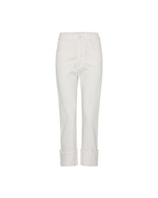 Max Mara White Decano Jeans