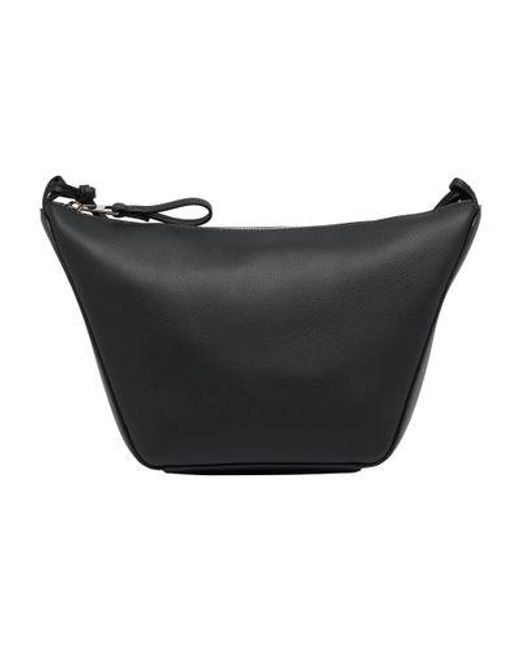 Loewe Black Hammock Mini Hobo Bag