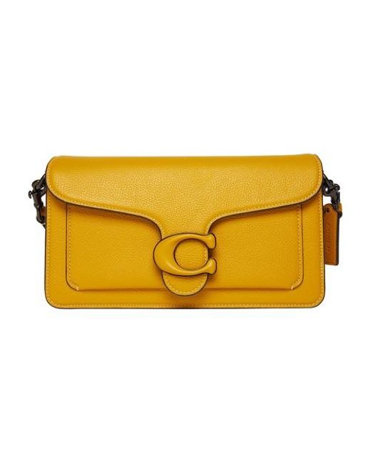 COACH Yellow Tabby Shoulder Bag 26