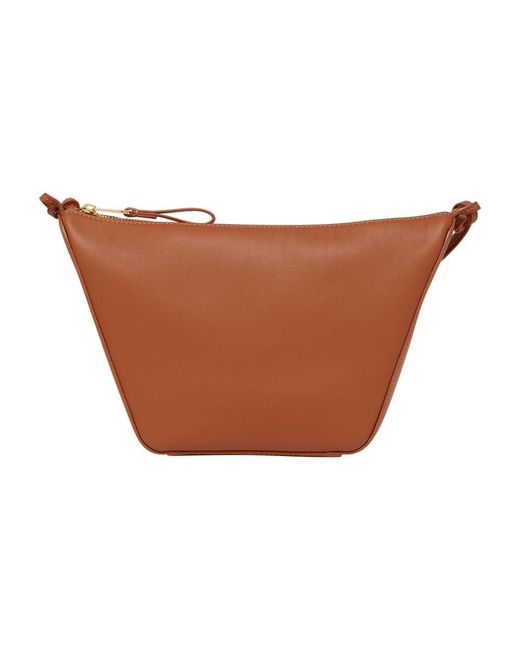 Loewe Brown Hammock Mini Hobo Bag