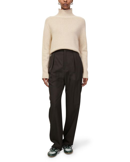 Bompard Natural Cashmere High-Necked Sweater