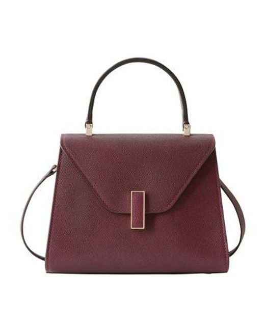 Valextra Purple Mini-Tasche Iside