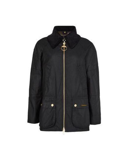 Barbour Black Jacke Allerston Wax
