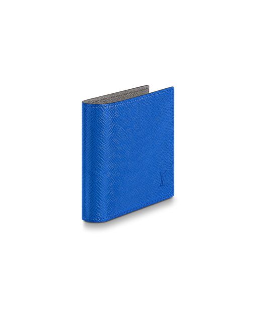 Portefeuille Marco Louis Vuitton pour homme en coloris Bleu | Lyst