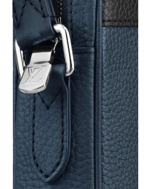 Louis Vuitton Danube Slim Small Bag in Blue for Men
