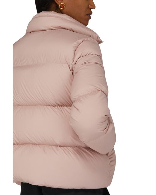 Moncler Anterne Puffer Jacket in Pale_pink (Pink) | Lyst