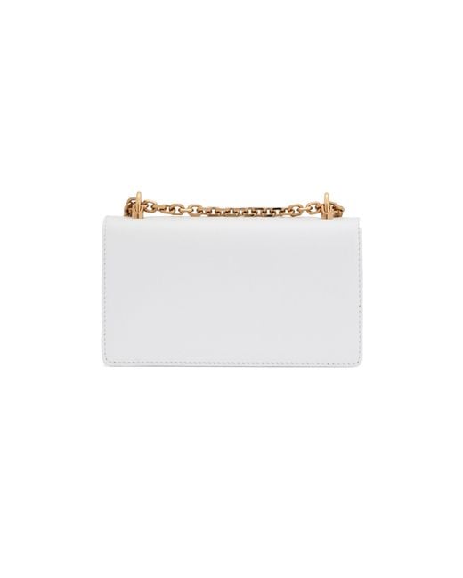 Dolce & Gabbana White Calfskin Dg Girls Phone Bag