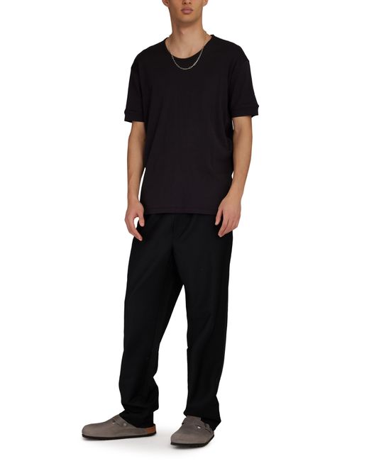 Lemaire Black Short-sleeved T-shirt for men
