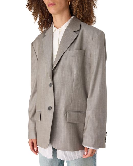 Acne Gray Suit Jacket