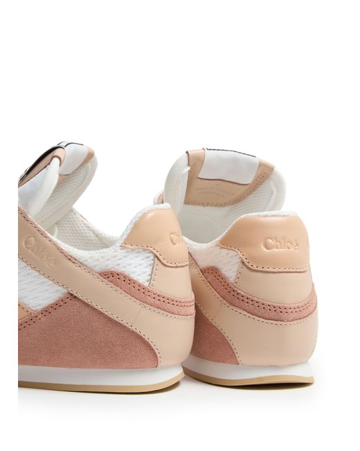 Chloé Pink Chloé Kick Sneakers
