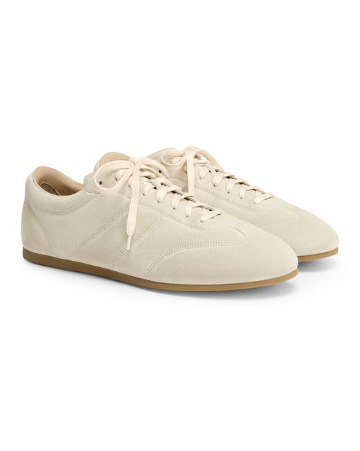 Lemaire White Soft Runner Sneakers