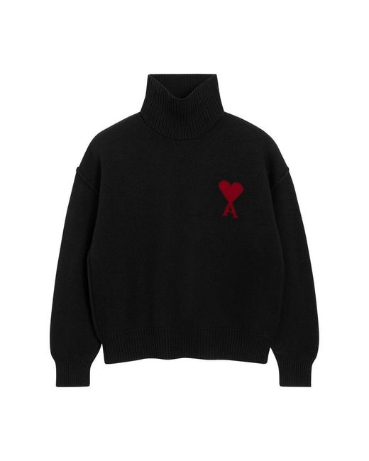 AMI Black Turtlenecks