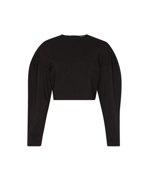 GAUGE81 Black Mosi Round-neck Sweater