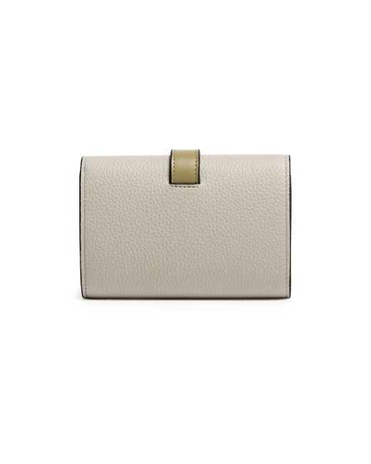 Loewe Natural Small Soft Calf Leather Upright Wallet