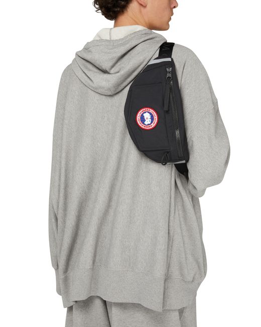 Canada Goose Black Artic Belt Bag for men