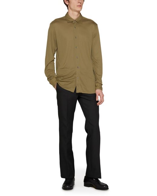 Tom Ford Green Long-sleeved Shirt for men