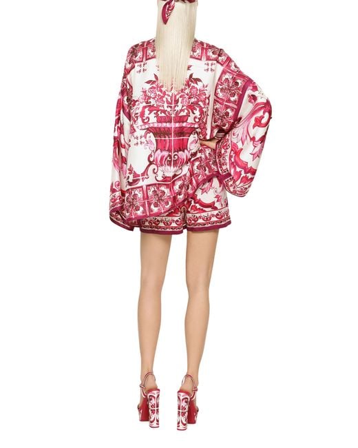 Shorts Dolce & Gabbana en coloris Red