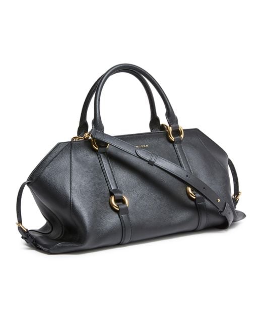 Alexander McQueen Black Kleine Handtasche Farringdon
