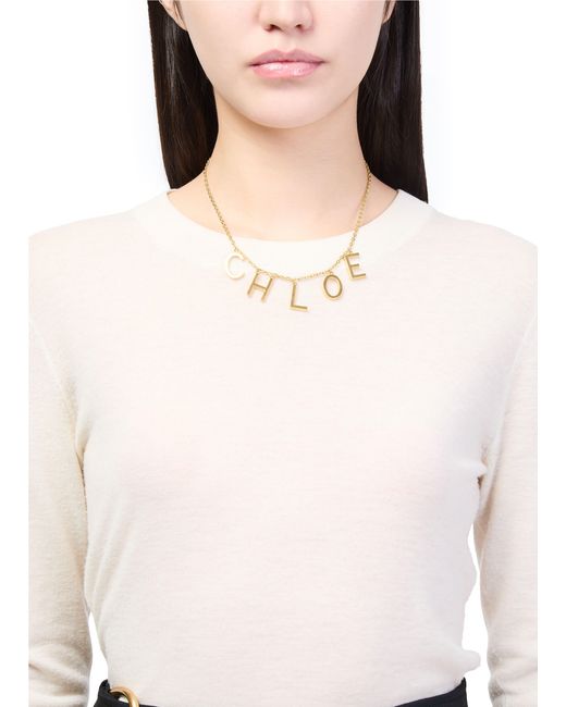 Collier Chloé Chloé en coloris Metallic