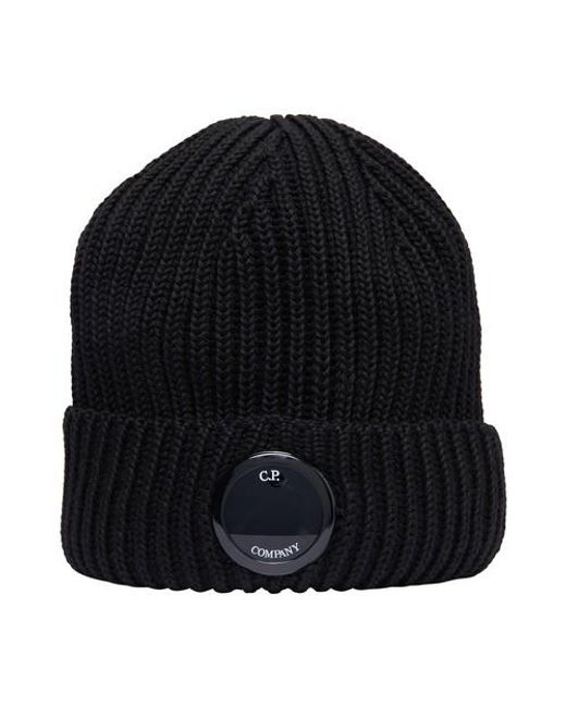 C.P. Company Beanie in Black for Men | Lyst