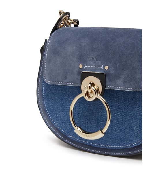 Chloé Blue Tess Shoulder Bag