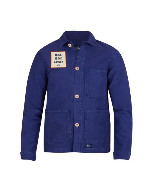 Veste de comptoir avec patch Bleu De Paname pour homme en coloris Bleu |  Lyst