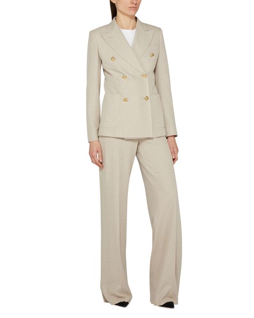 Max Mara Natural Vanadio Double-Breasted Jacket