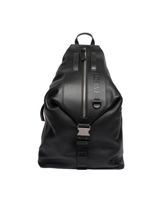 Loewe Convertible Backpack in Black for Men | Lyst