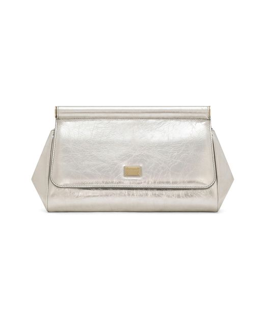 Dolce & Gabbana White Sicily Handbag