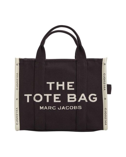 Marc Jacobs Black Jacquard-Einkaufstasche