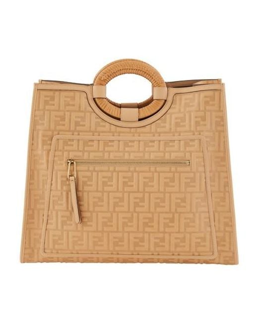 fendi runaway shopper tote