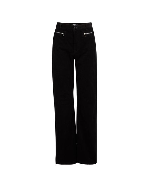 A.P.C. Newport Jeans in Black | Lyst