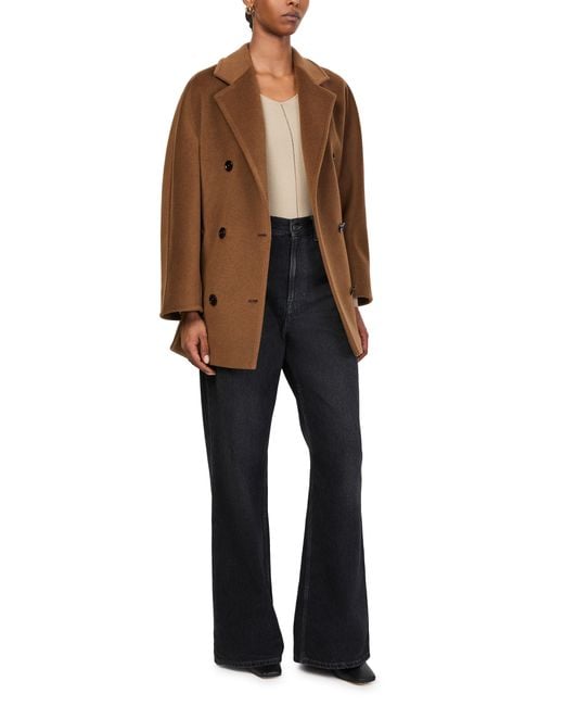 Max Mara Brown Rebus Coat