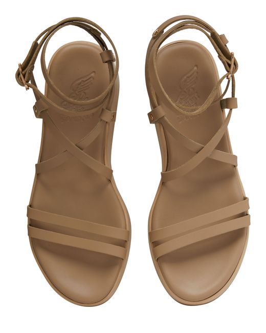 Ancient Greek Sandals Black Sandalen Aristea