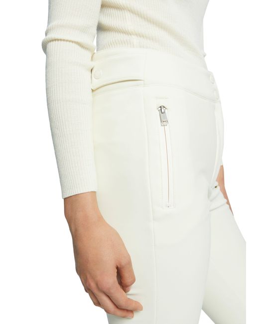 Soft shell ski suit in white - Yves Salomon