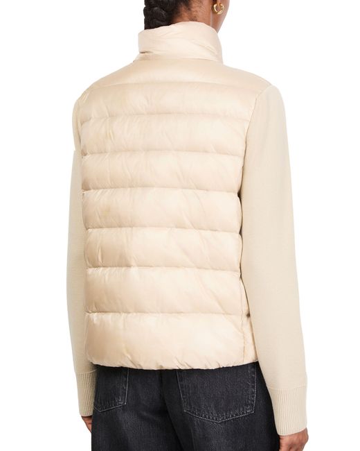 Moncler Natural Bi-Material Jacket
