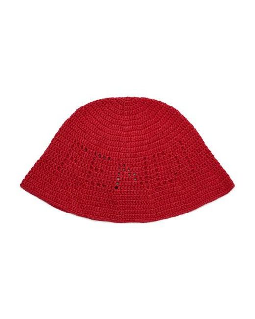 red fendi hat