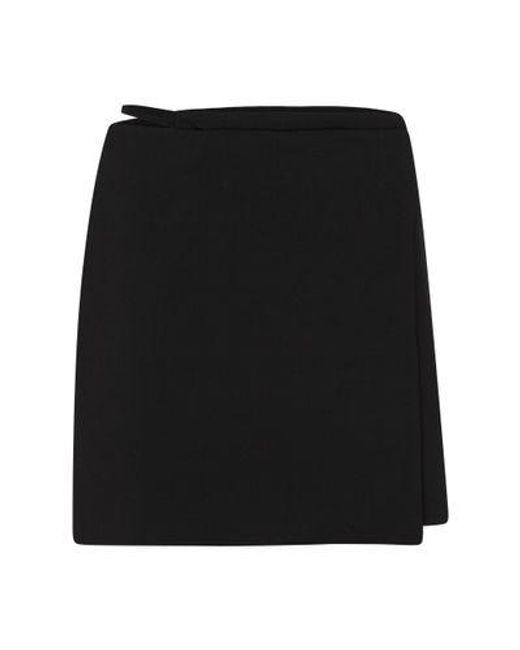 Sportmax Black Genny Mini Skirt