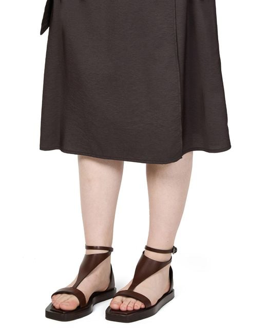 Max Mara Brown Sandalen Velaflat