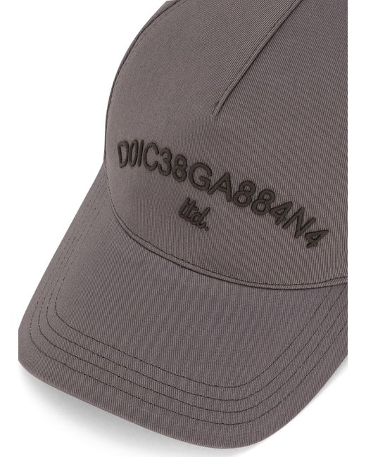 Dolce & Gabbana Baseballcap in Gray für Herren