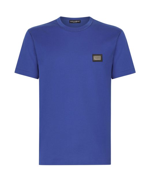 Dolce & Gabbana Blue T-Shirts for men