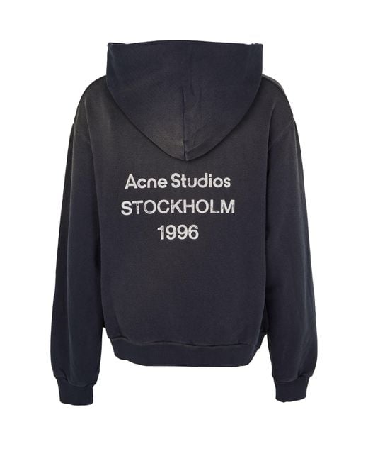 Acne Blue Hoodie