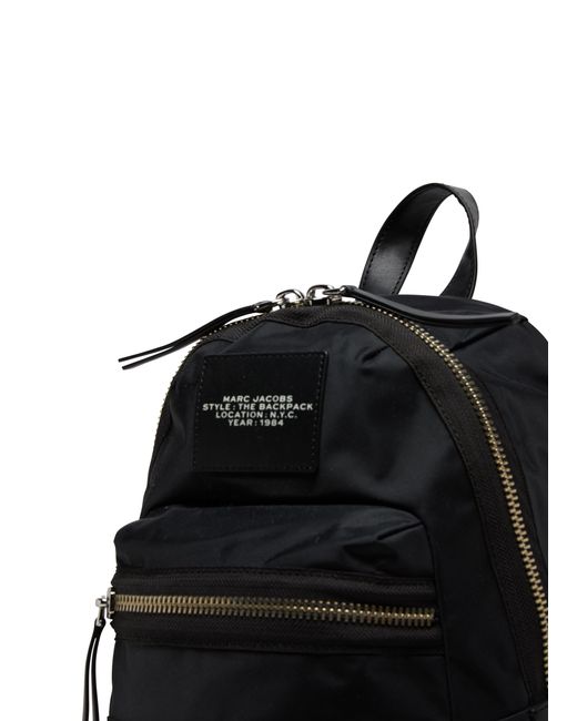 Marc Jacobs Black The Medium Backpack