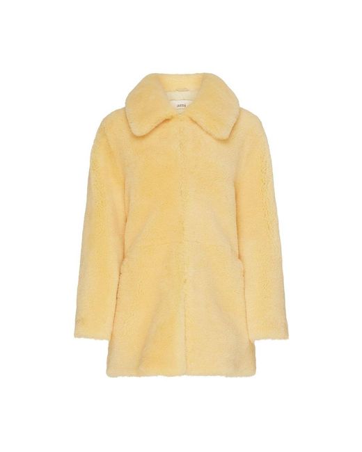 AMI Yellow Short Coat